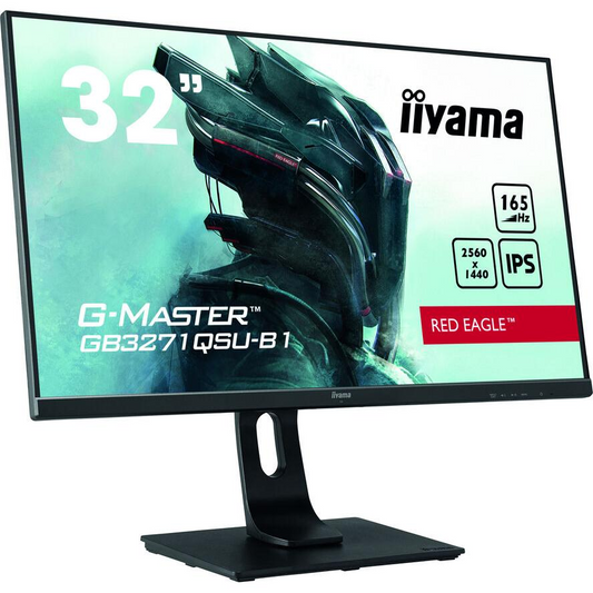 iiyama G-MASTER GB3271QSU-B1 monitoare LCD 80 cm (31.5") 2560 x 1440 Pixel Wide Quad HD LED Negru (GB3271QSU-B1)